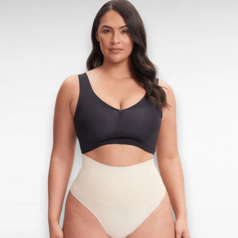 High-Waist Thong Shapewear